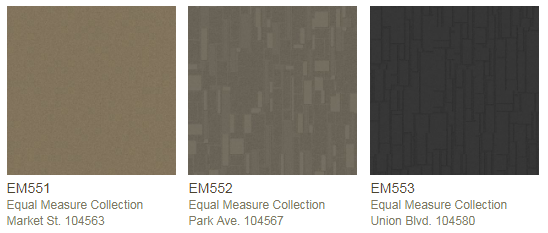 Bộ sưu tập Equal Measure Collection gồm 3 màu