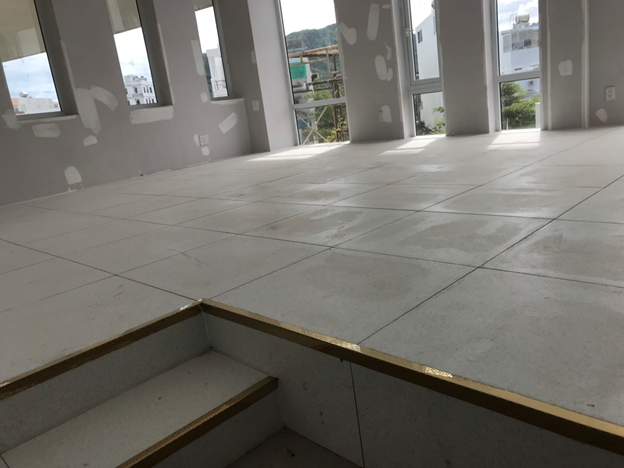Cung cấp và thi công hệ sàn nâng&nbsp;kỹ thuật Phòng server    VinPearl Land Nha Trang