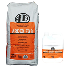 ARDEX FG 8 + ARDEX GROUT BOOSTER.