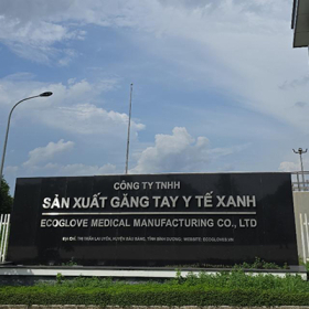 NHÀ MÁY GĂNG TAY Y TẾ XANH